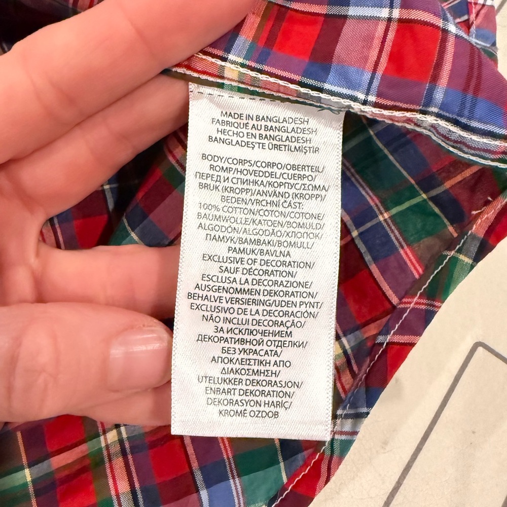 Polo Ralph Lauren Holiday Plaid Dress Shirt - Picture 7 of 10